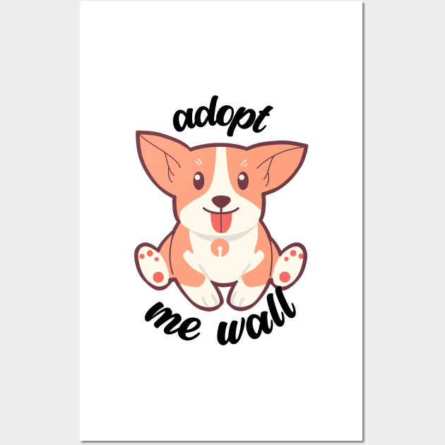 Adopt Me Wall Wall Art by nextneveldesign